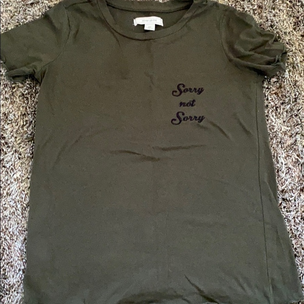Adam Levine brand green tee